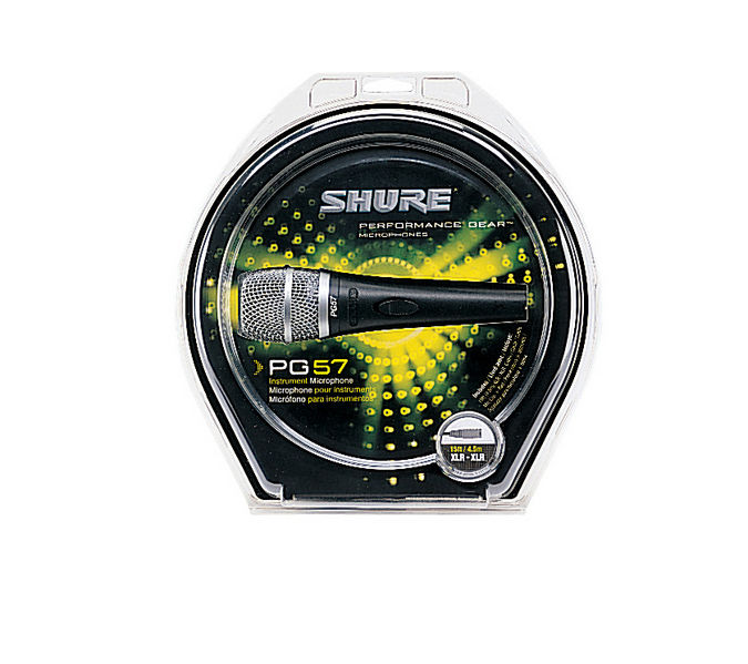 Shure 舒爾 PG57 樂器話筒，心形動圈