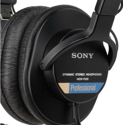 Sony MDR-7506 全封閉監(jiān)聽(tīng)耳機(jī)