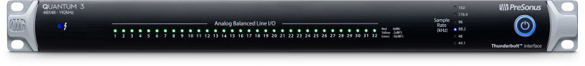 PreSonus 發(fā)布全線路接口的雷電音頻接口 Quantum 4848，送全功能版 Studio One