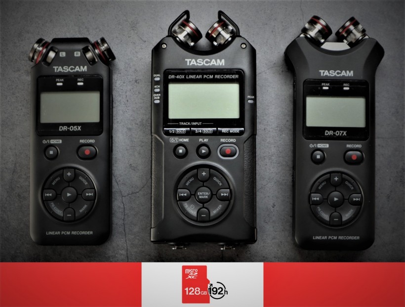 TASCAM X 戰(zhàn)警祭：DR-05X、DR-07X、DR-40X 系列便攜式錄音機(jī)測(cè)評(píng)