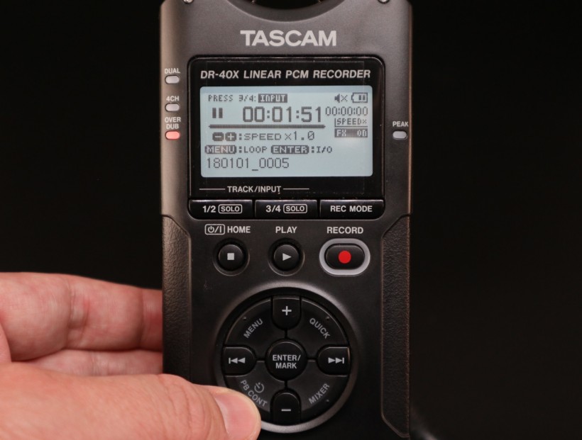 TASCAM X 戰(zhàn)警祭：DR-05X、DR-07X、DR-40X 系列便攜式錄音機(jī)測(cè)評(píng)