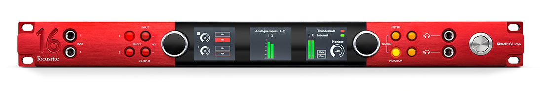 雷電？ Dante？ Pro Tools|Ultimate音頻接口？ Red 16Line滿足你！