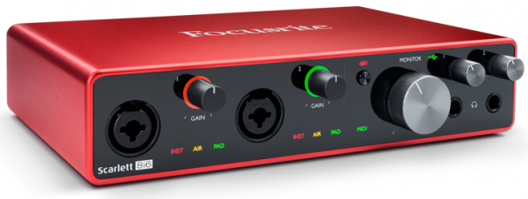 Focusrite 發(fā)布第三代 Scarlett 音頻接口系列，USB-C 接口 + 24 / 192 配置