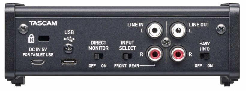 Tascam 發(fā)布新 US-HR 系列三款 USB-C 音頻接口：US-1x2HR、US-2x2HR、US-4x4HR