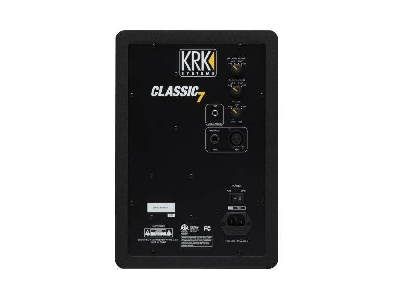 KRK CLASSIC 有源監(jiān)聽音箱系列發(fā)布，有 5、7、8 寸三種尺寸
